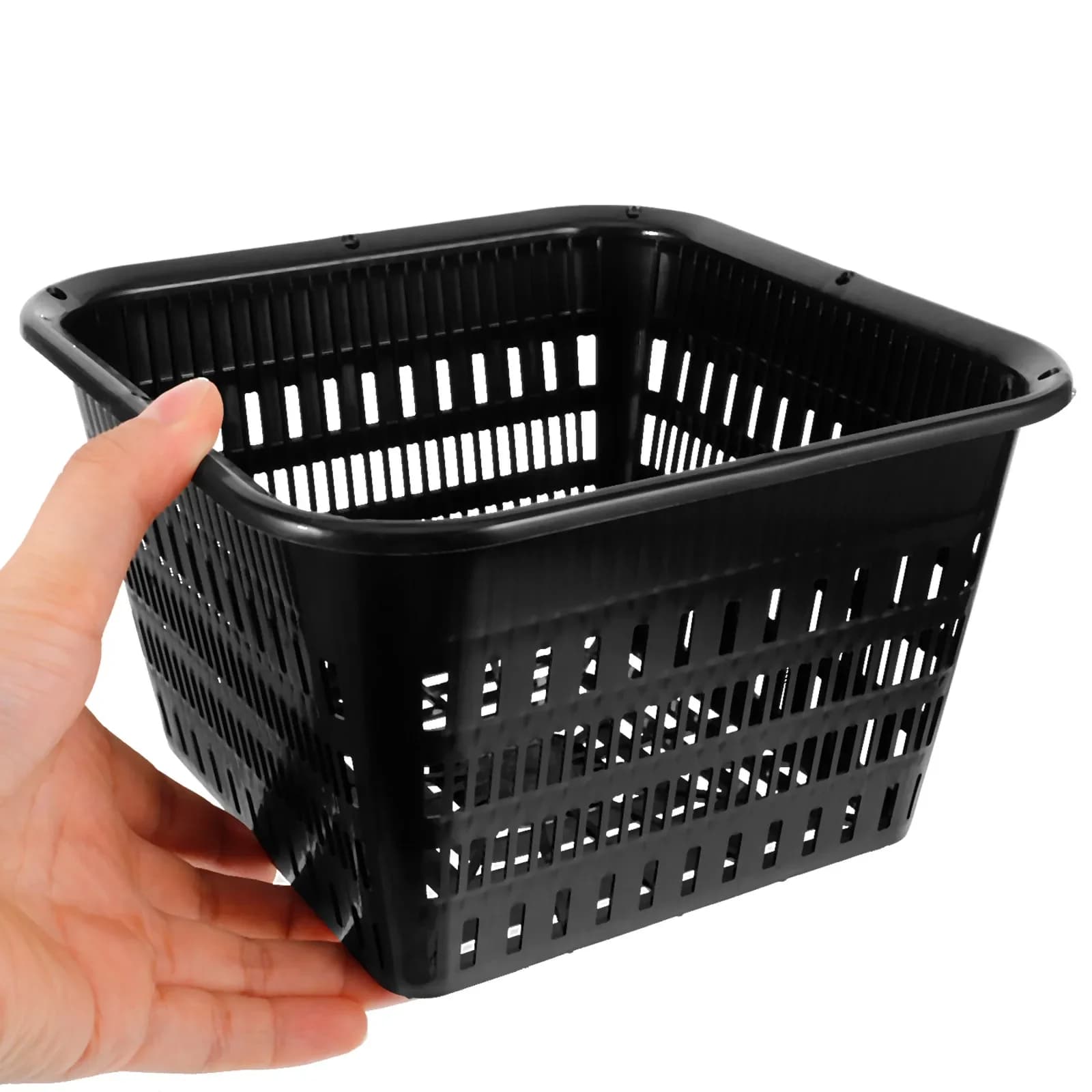 4 pieces basket for hydroponic cultivation pot for plants mesh vases for plant plants plastic crop orchid pot for plants seeds germinated holes basin
