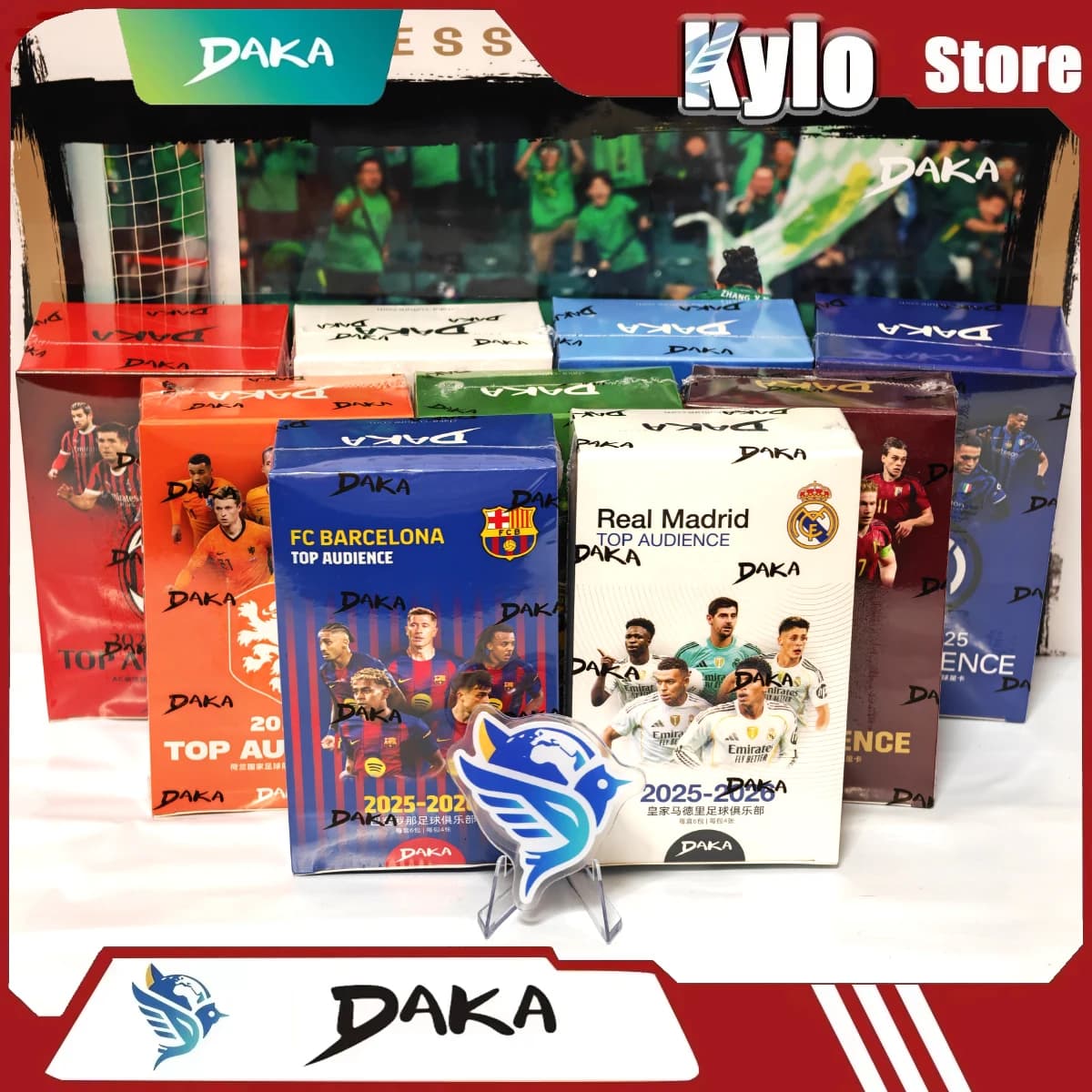 2025-2026 Daka Messi Yamal Mbappe Luka Modrić Football Collection Card Real Madrid Barcelona Manchester Juventus Ale Milano Card
