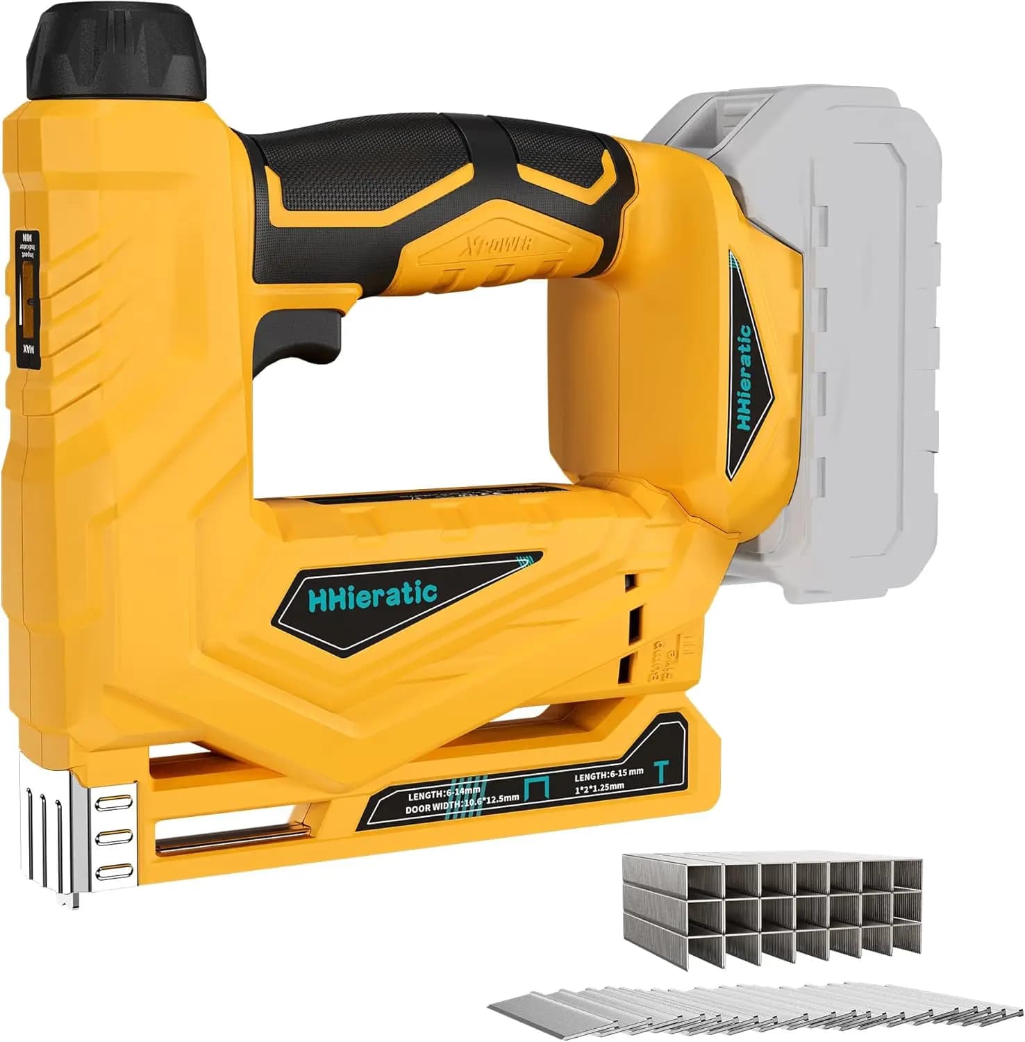 Chiodatrice/Graffatrice a Batteria 2-in-1 da 18 Gauge per Rifiniture, Artigianato, Fai-da-te - Compatibile con Batteria da 20V (Solo Utensile)