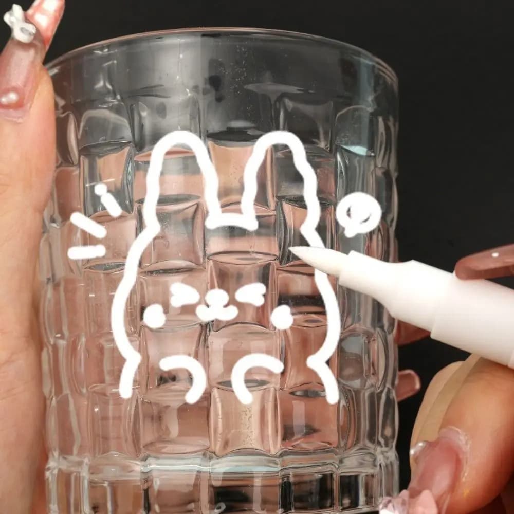 1/10Pcs Hard Soft Nibs Marker Pens Acrylic Ink Waterproof Painting Pen Non-fading Quick-drying Highlighter Pencil