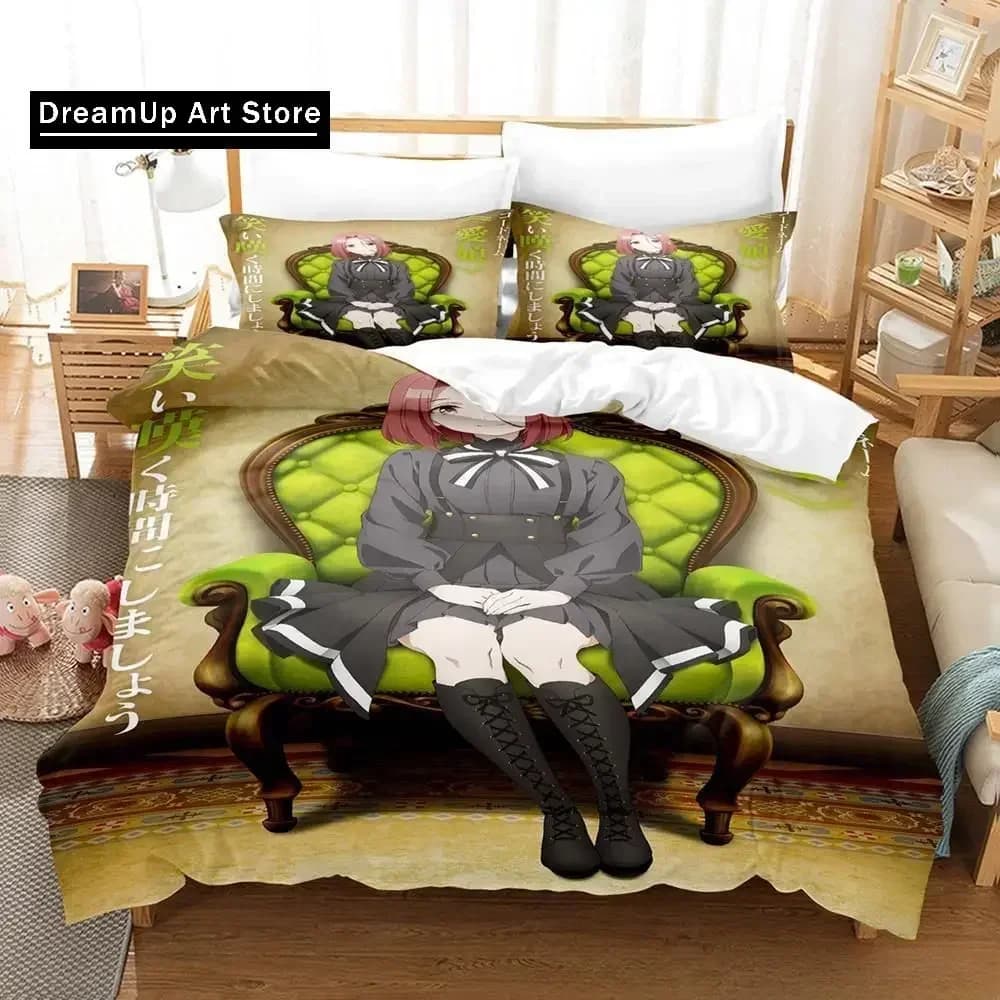 Spy Classroom Bedding Set Single Twin Full Queen King Size Bed Set Adult Kid Bedroom Duvet cover Sets 3D Anime Bed Sheet Set