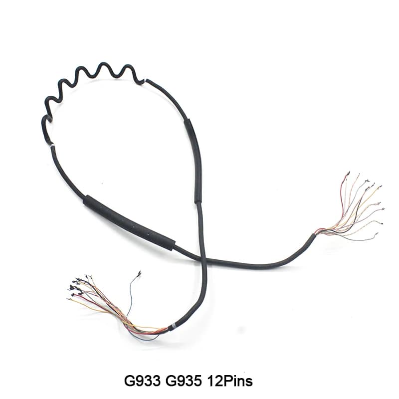 Internal cables for spare headphones for Logitech G933 G935 G635 internal wires