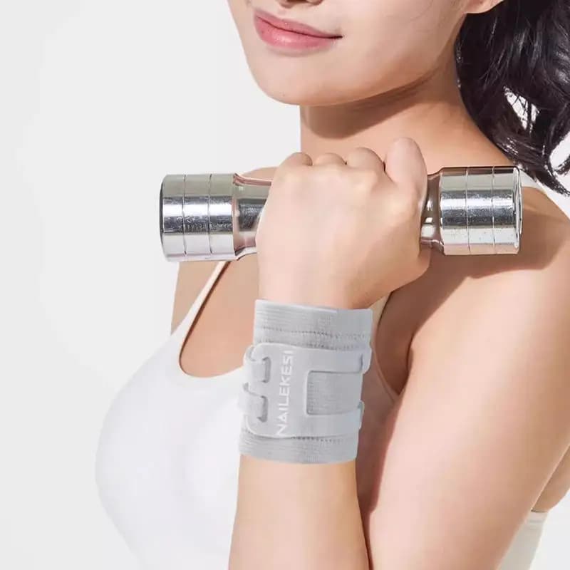 Supporto da polso sportivo regolabile, sottile e traspirante, per yoga, per lesioni della fibrocartilagine triangolare e fissaggio ulnare