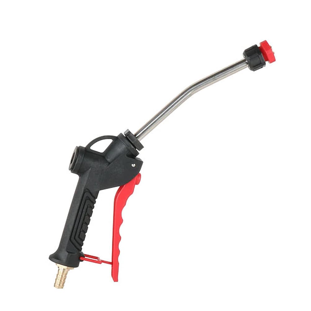 Pistola per lavaggio auto Spruzzatore Ugello per pulizia Cera Spruzzo d'acqua Risparmio di manodopera Robusto raffreddamento Giardino Casa Garage Balcone Cortile