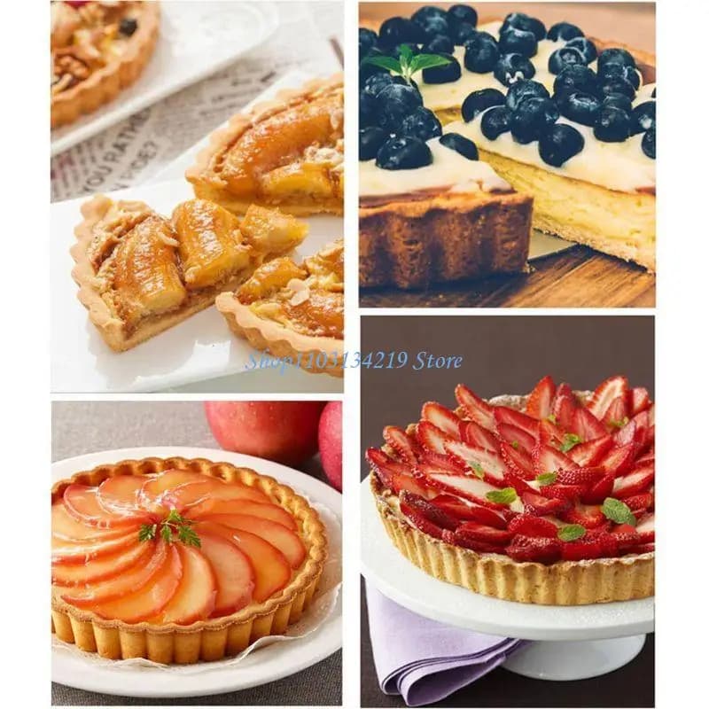 N5kc 4/6/8 pollici non pizza torta torta crostata stampo rimovibile cottura pantaloni da forno