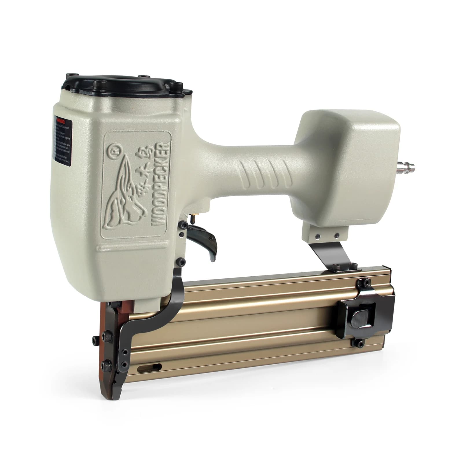 Chiodatrice Pneumatica per Calcestruzzo WOODPECKER W-ST64, Calibro 14, con 800 Chiodi ST18 per Mobili