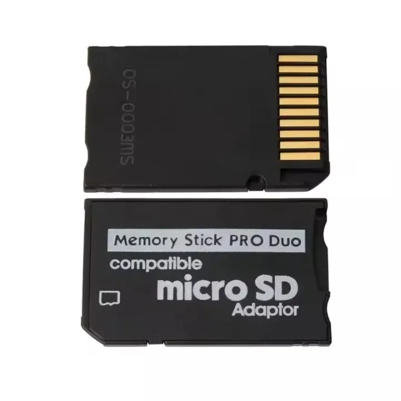 Per PSP 1000/ 2000/ 3000 Memory Stick Pro Duo Adattatore per lettore di schede per PSP Serie SD TF a MS Convertitore adattatore scheda