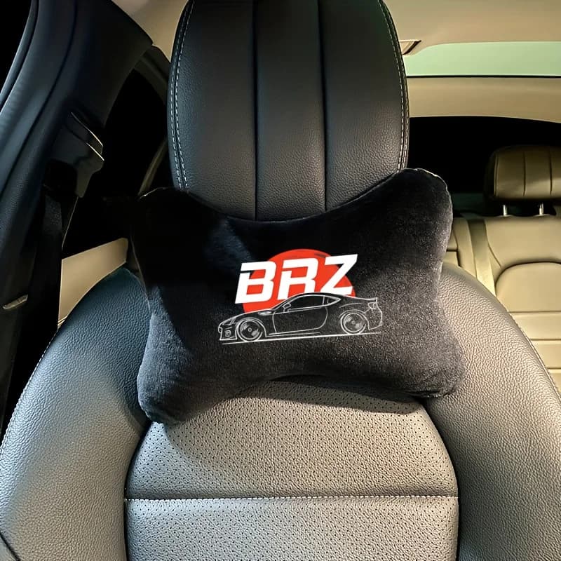 Accessori per coprisedili sportivi stampati, morbidi e confortevoli, poggiatesta per sedile auto, poggiatesta alla moda ed elegante