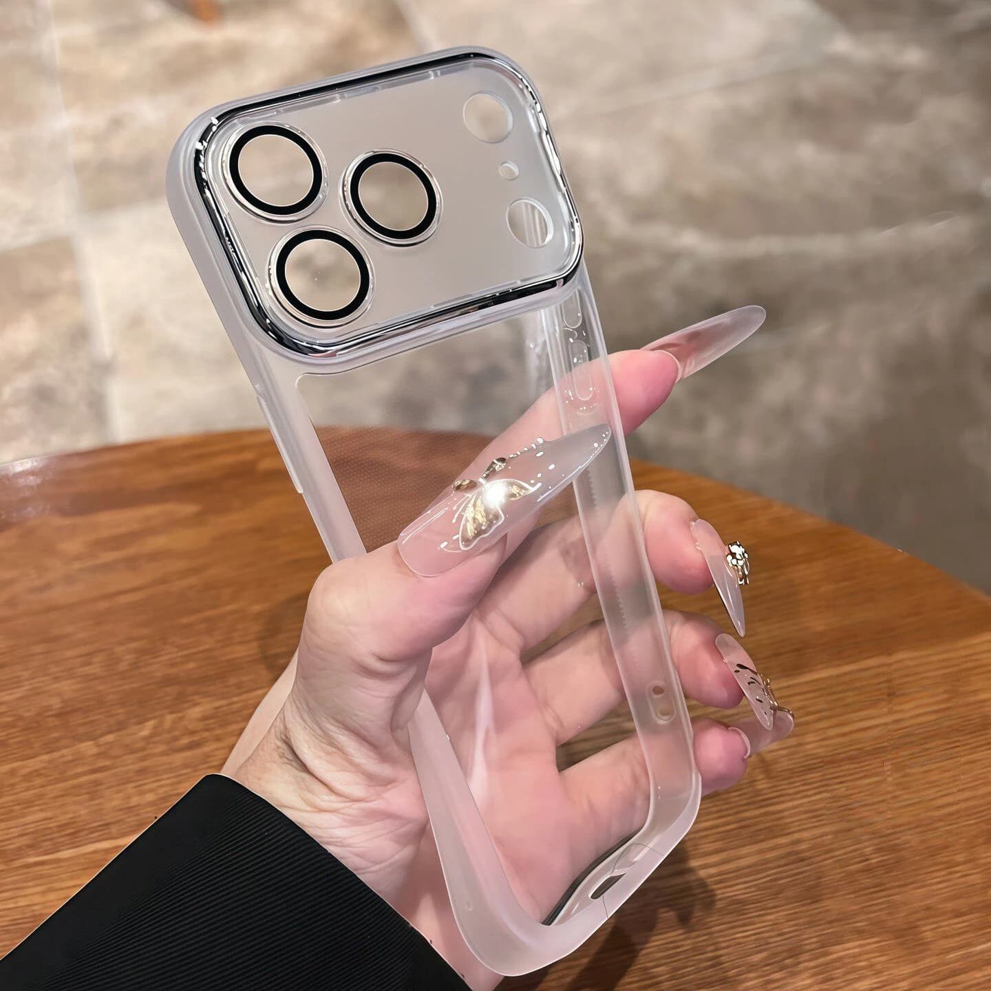 Custodia Morbida Trasparente di Lusso Antiurto in Silicone per iPhone 16 14 13 12 11 15 Pro Max X Xs Max XR Plus SE 2020 2022