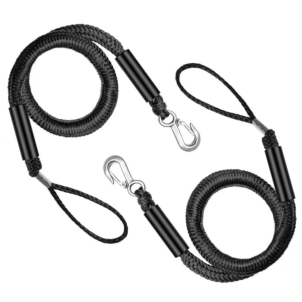 4FT Kayak Barca Elastico Dock Linee Cavi Corda di aggancio Corda di ormeggio per barche elettriche per moto d'acqua Mare Doos Jet Ski Pontone