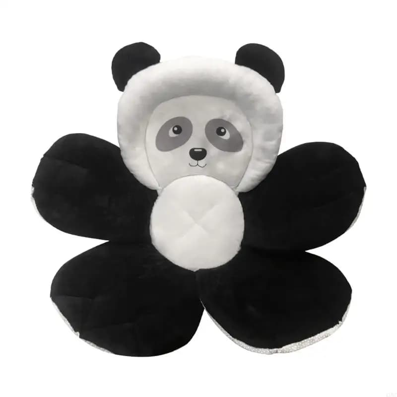 Cuscino da bagno per bambini a forma panda Cuscino da bagno asciugatura rapida Tappetino confortevole per neonati 4XBC