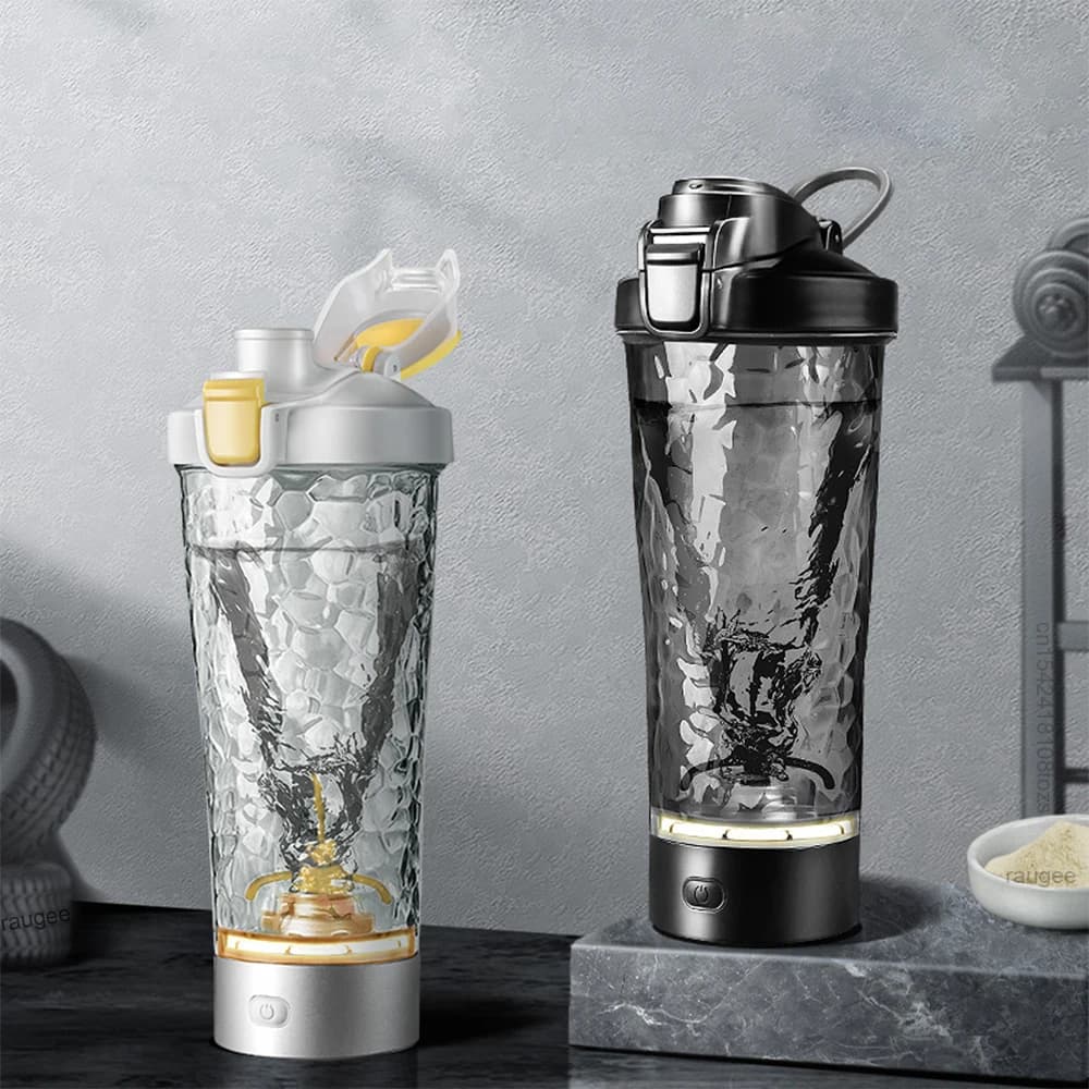 Portable Gym Savory Shake Cup Race Mixing Cup Automatic Rechargeable Mixing Cup via USB Milk Blender in Protein Powder