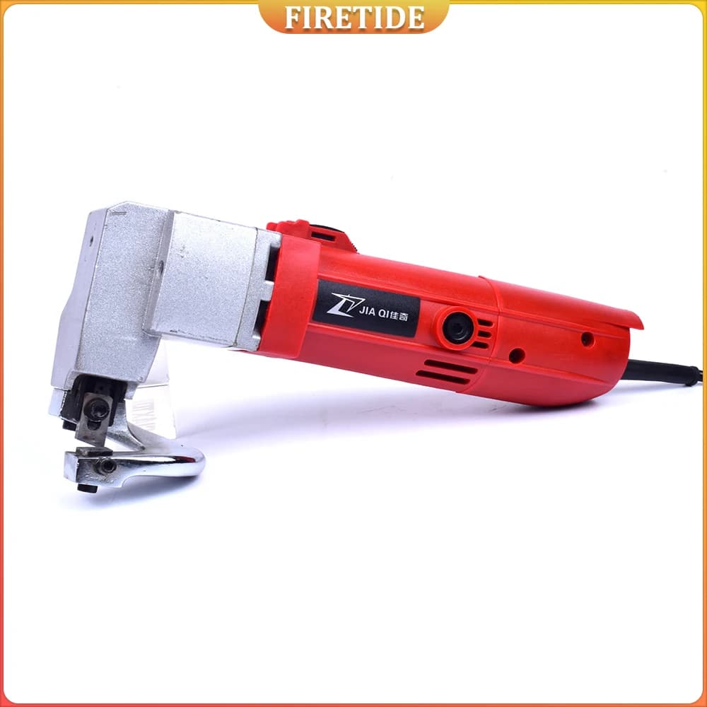 Forbici elettriche da 500 W Cesoie per lamiera per il taglio di piastre in ferro e acciaio morbido Tagliere di pannelli metallici da 2,5 mm