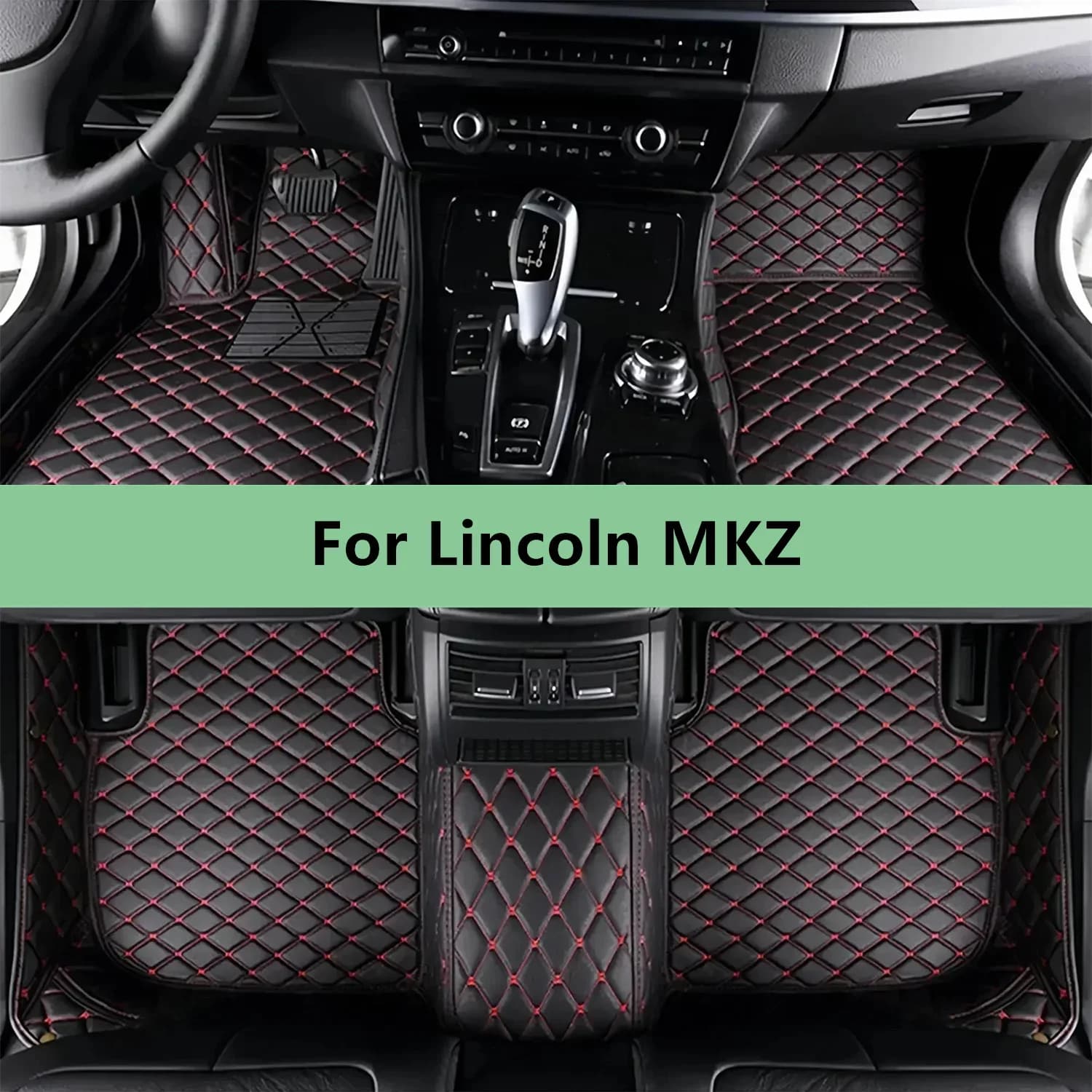 Custom Car Floor Mats For Lincoln MKZ 2014 2015 2016 2017 2018 2019 2020 Car Floor Mats For Men Women Car Accessories