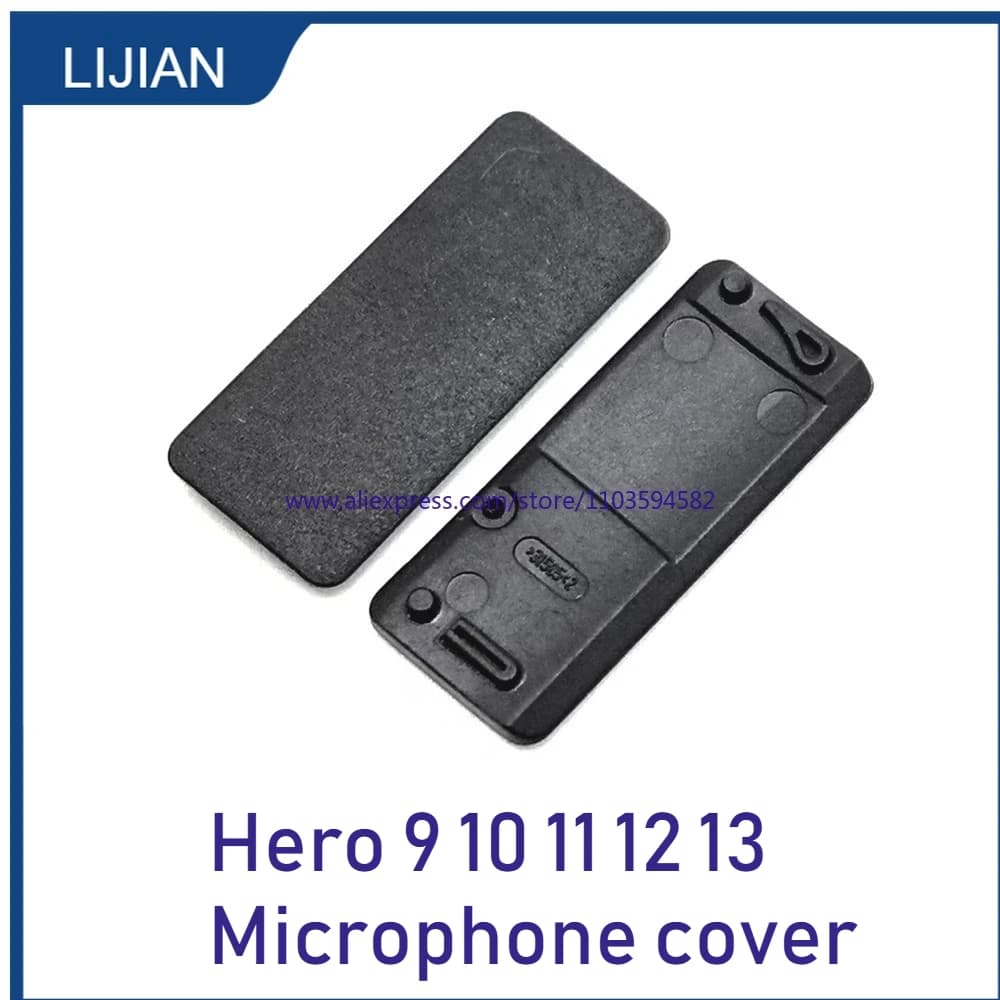 1 PCS Original For Gopro hero 9 10 11 12 13 Black Action Camera MIC Microphone Cap Repair Cover Digital Video Parts
