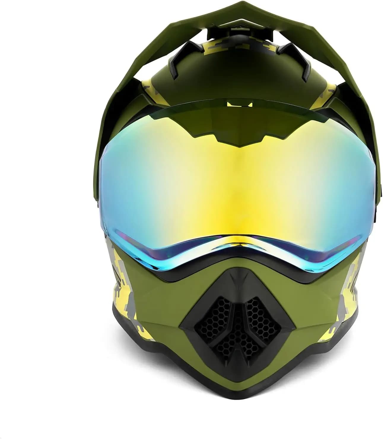 Casco Integrale per Giovani, Omologato DOT, per Moto Fuoristrada, ATV, Motocross, BMX, Motoslitta, Go-Kart