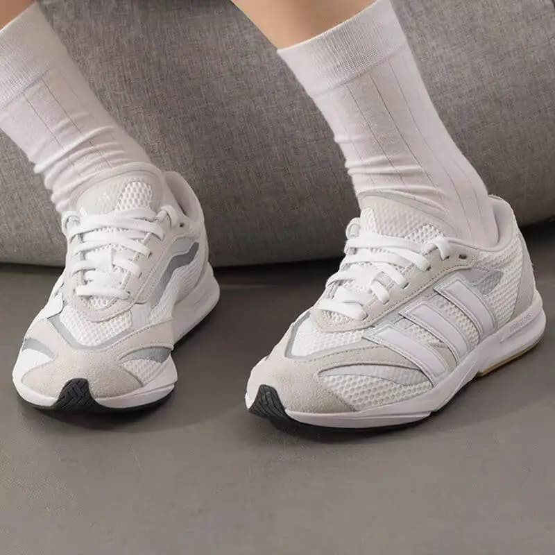 Scarpe da Corsa Adidas 724 per Donna JS3197 Grigio Chiaro Bianco Argento Metallizzato