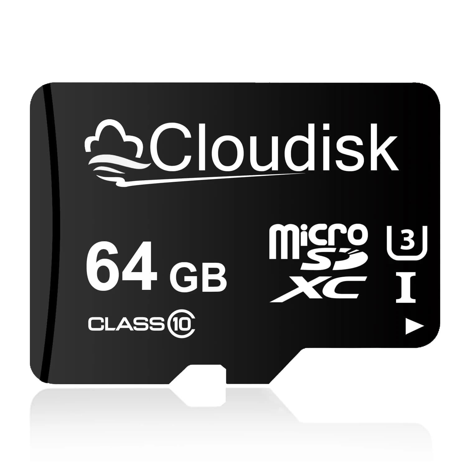 Scheda di memoria Flash Cloudisk 32GB 64GB 128GB 256GB U3 V30 Micro SD Card 4GB 8GB 16GB C10 2GB 1GB Microsd TF Card per telefono Gopro