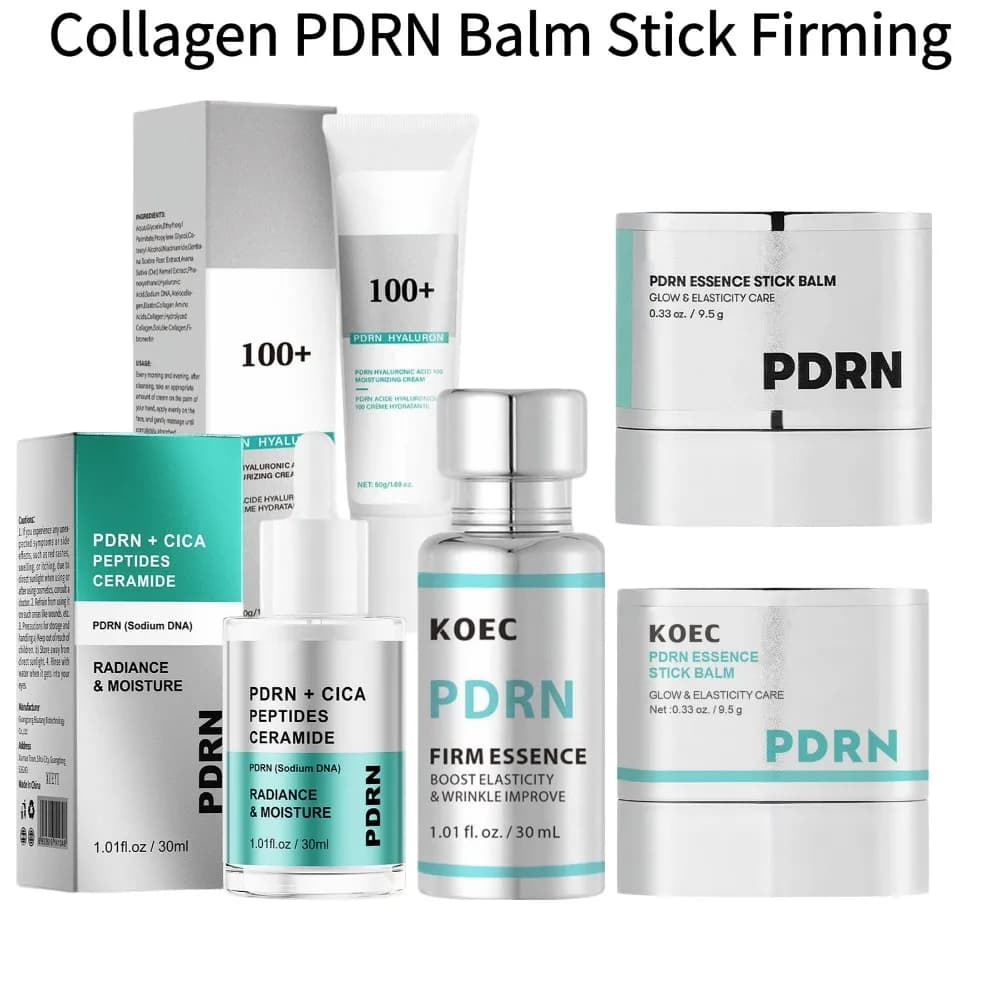Women's Collagen PDRN Balm Stick Firming Essence Deep Moisturizing Skin Care Multi-effect Nourish Face Neck Mild Soothing 9.5g