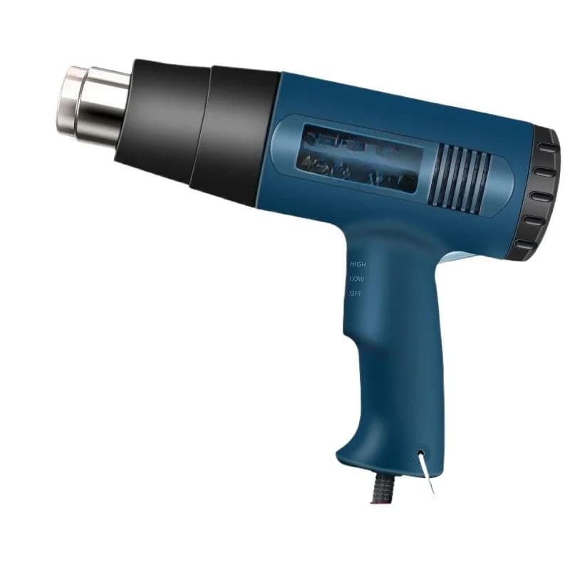 Pistola ad aria calda con controllo della temperatura, pistola per pellicole auto, piccola pistola termoretraibile ad alta temperatura, riscaldamento con display digitale