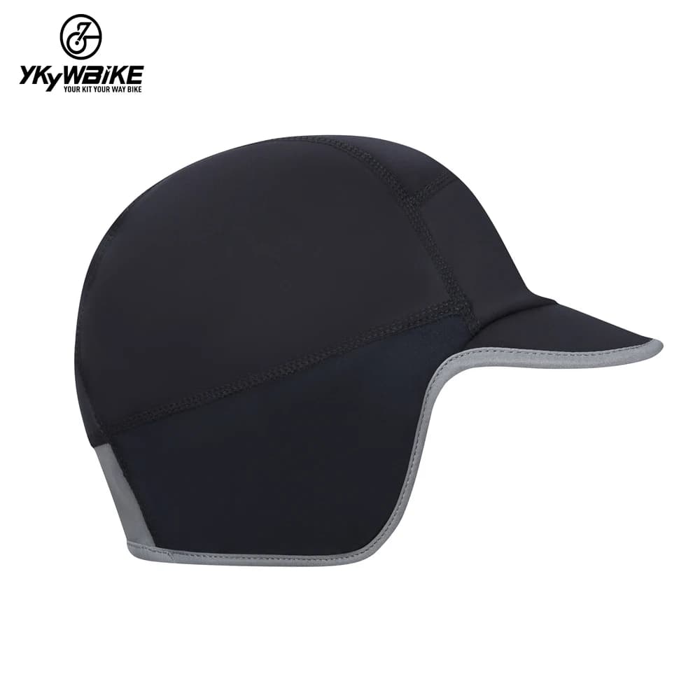 Bike Hats Ykywbike winter thermal cap breathable windproof hot waterproof fleece ski hats for outdoor motorcycle