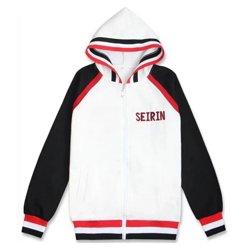 Wiwiwi 123Anime Kuroko No Basuke SEIRIN Kagami Taiga Tetsuya Giacca da basket Maglia con cappuccio Sport all'aria aperta Felpa Cosplay U