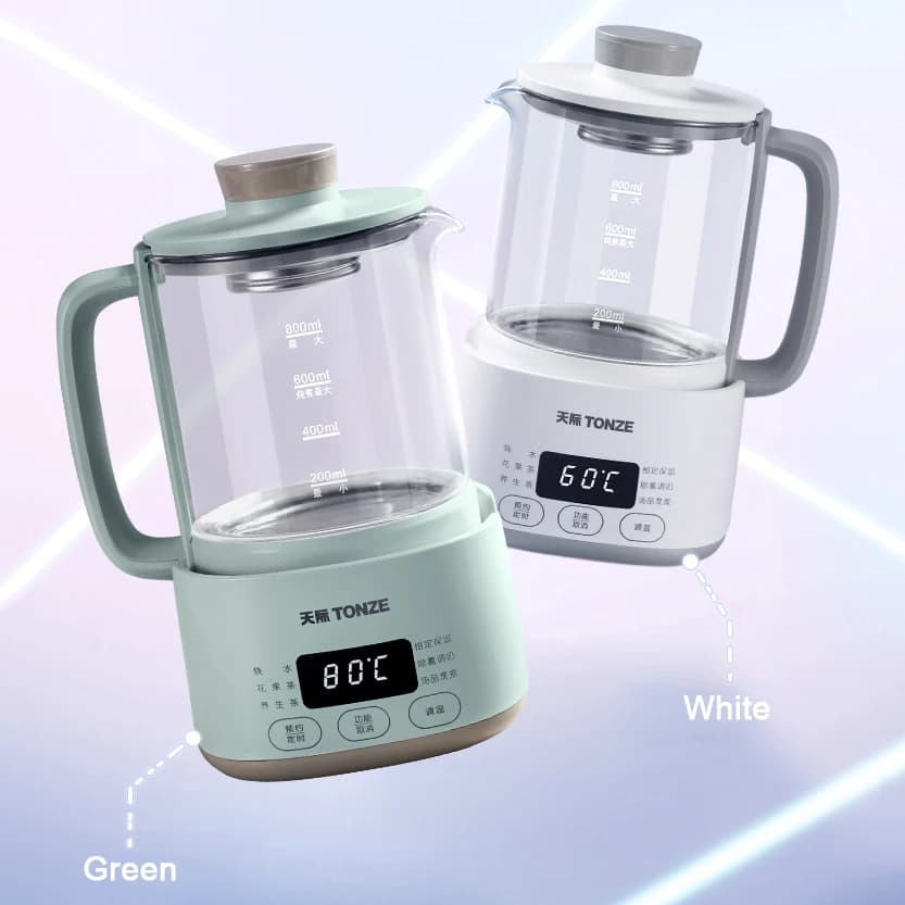 Bollitore Elettrico Multifunzione per Acqua Calda e Preparazione Latte in Polvere per Bambini