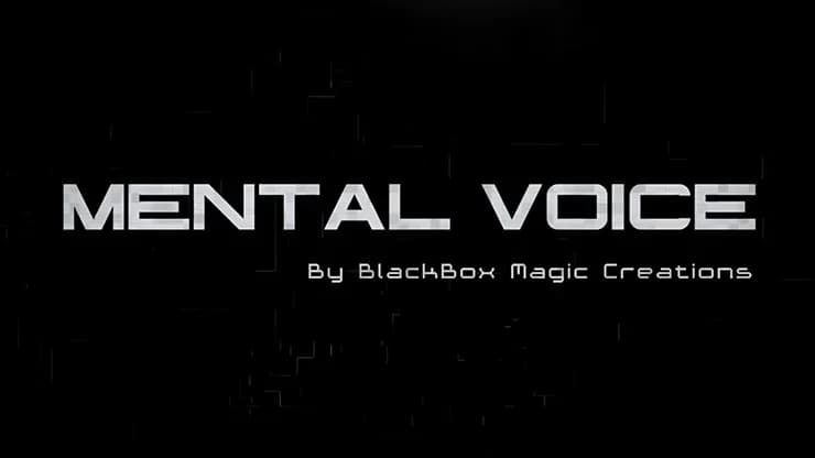 Voce mentale di BlackBox Magic - Trucchi di magia