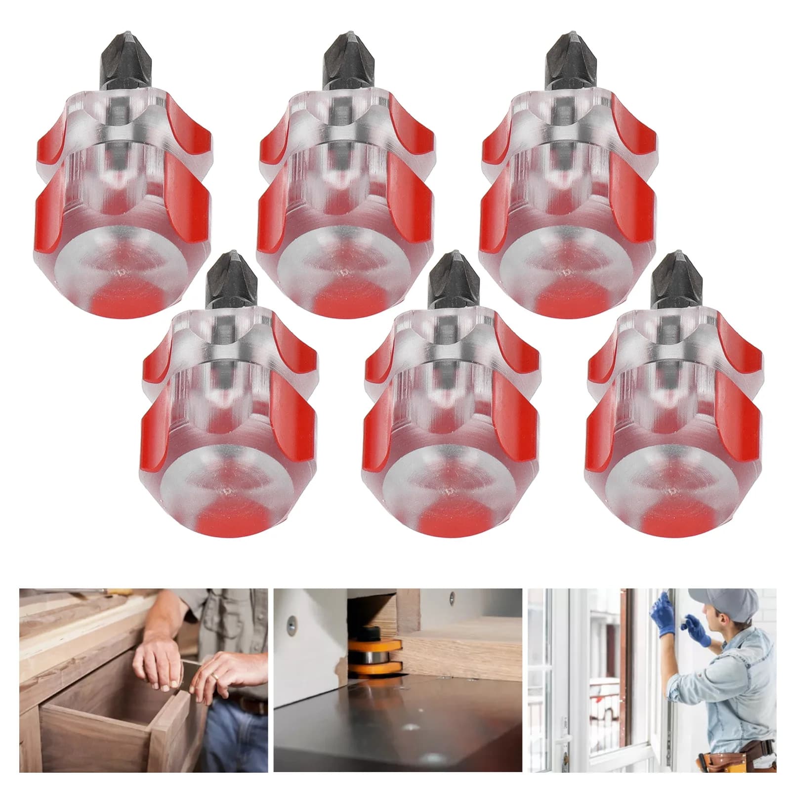 Household Sewing Machine Spare Repair Tools Mini Portable Anti-slip Short Handle High Hardness Screwdriver