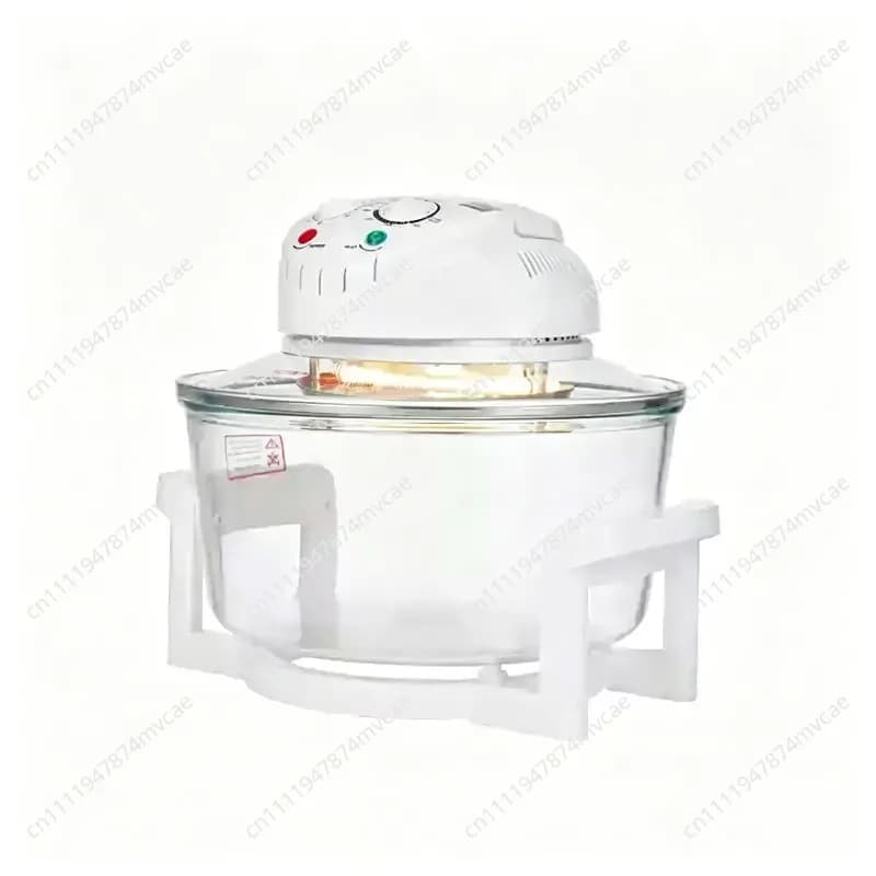 Glass Visual Air Fryer 17L Large Capacity Light Wave Furnace 220V/110V Household Oven