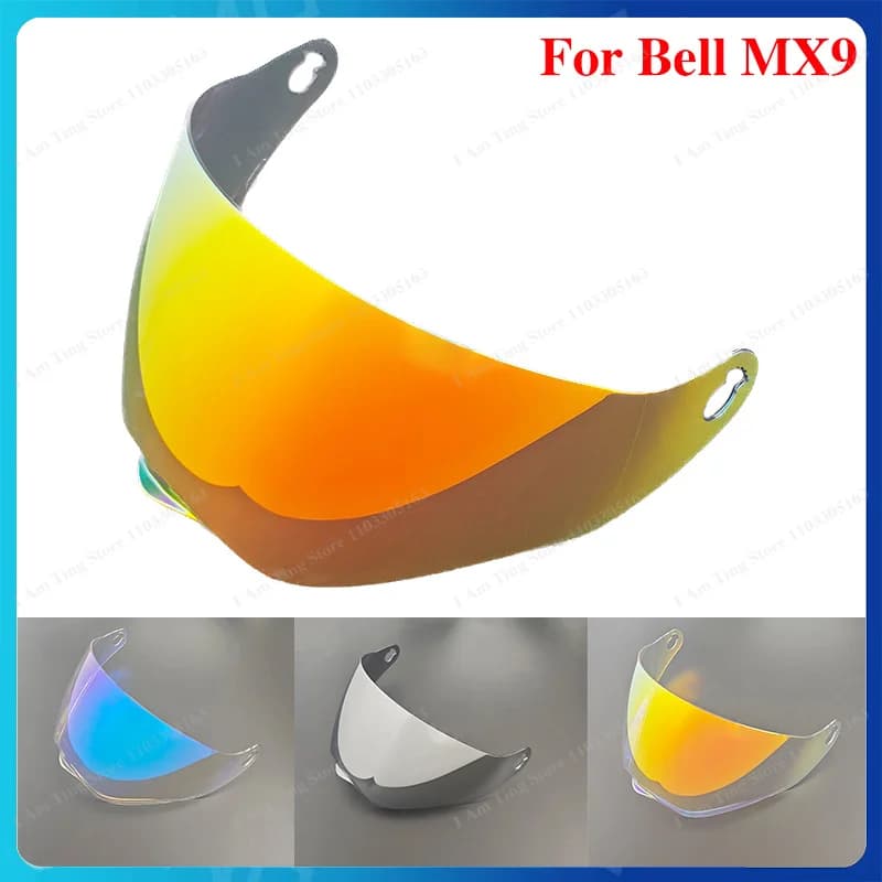 Motorcycle Helmet Visor Lens For AGV MX9 Replace Anti-UV Anti-Scratch Dustproof Windshield Helmets Accessories