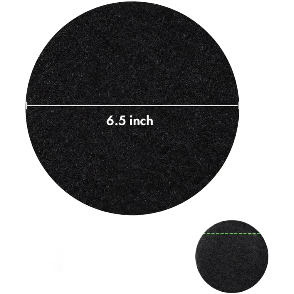Activated Carbon Filter Pad for For compost Bin Compatibility with Standard Dimensions to Aid in Routine Prevention