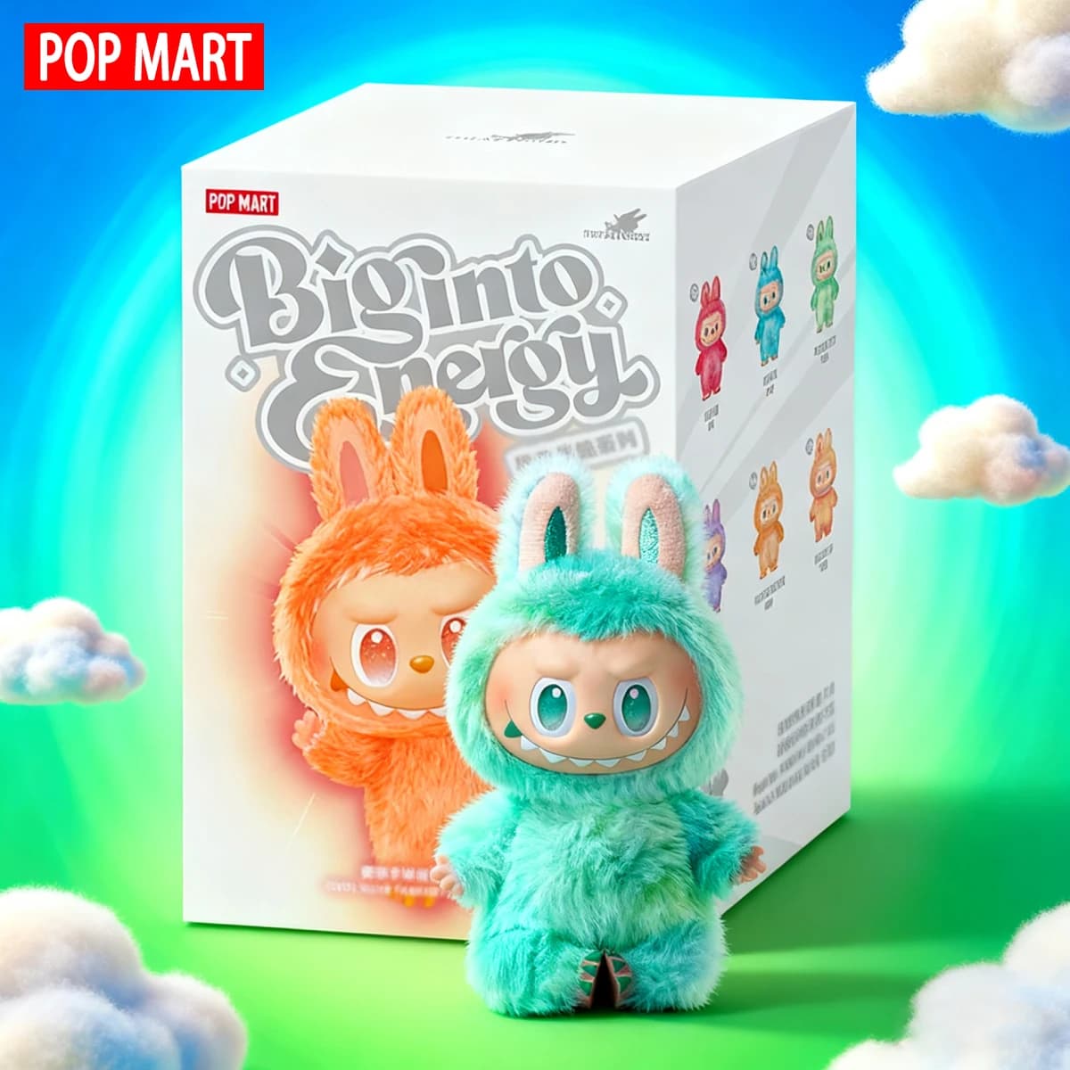 Bambola Labubu - 100% originale, colore Macaron, è il regalo perfetto per bambini, famiglia e amici.