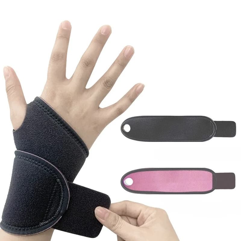 Supporto da Polso Regolabile per Uomini e Donne, Fascia di Supporto per Sindrome del Tunnel Carpale, Stabilizzatore per Mano Destra e Sinistra, Ideale per Fitness