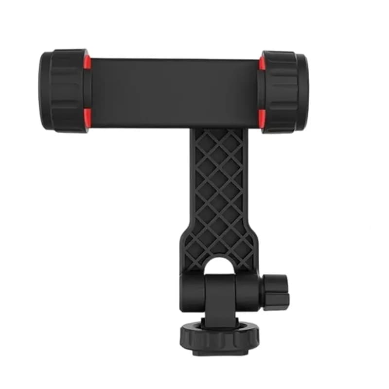 FEDI-Porta cellulare universale per treppiede con morsetto rotante per smartphone con rotazione a 360° ° Rotazione e 90° ° Inclinazione perfetta per la fotografia