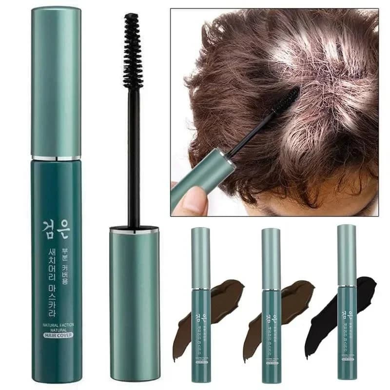 New temporary brush for hair, one tantum, white, gray, curing, DIY wax, mascara, coloring cream, hair coloring product
