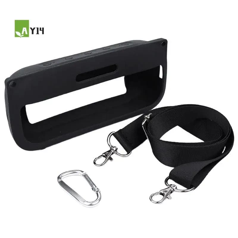 AY14 -Black Silicone Case Bluetooth Speaker Shockproof And Drop Protection Package For Bose Soundlink Flex Speakers