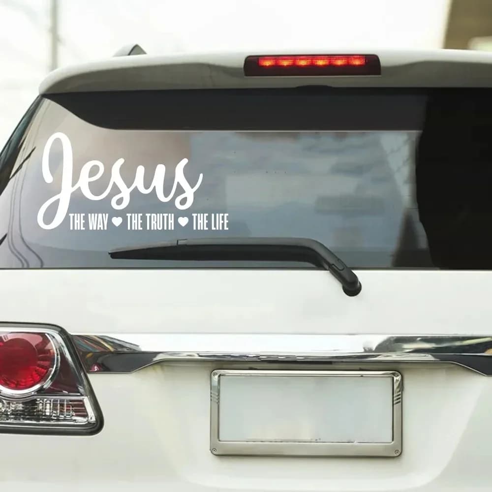 Christian Bible Verse Vinyl Stickers Auto Body Decor