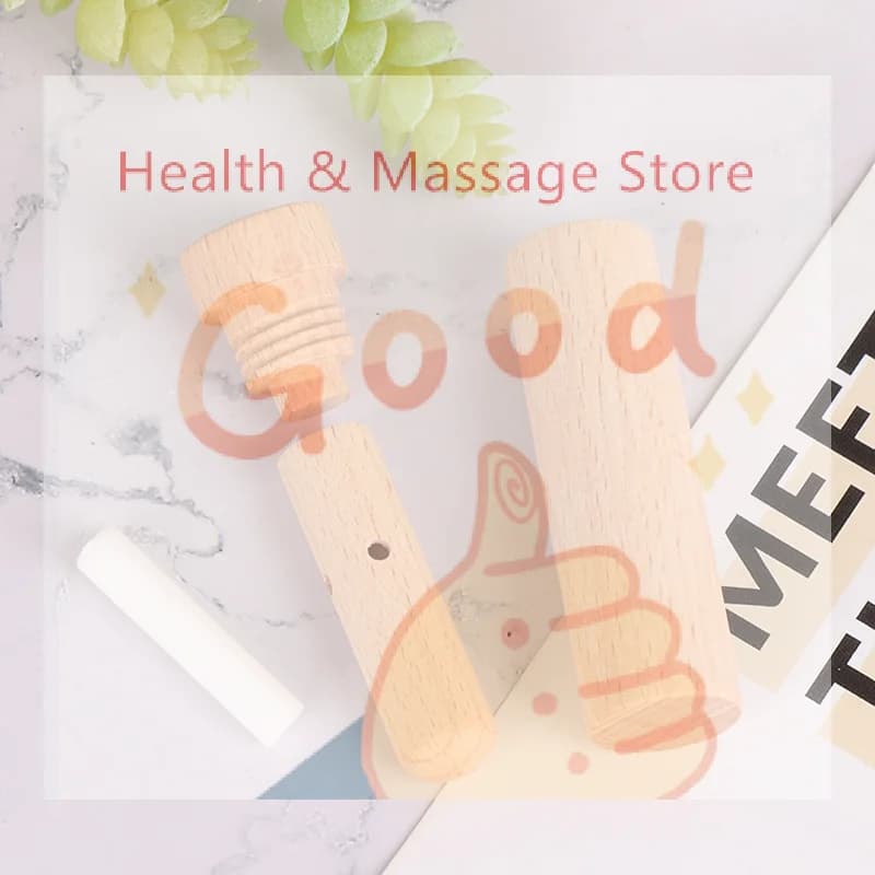【WA】1PCS Diffusore di aromi in legno per oli essenziali con stoppini, inalatore nasale per aromaterapia e nebulizzazione