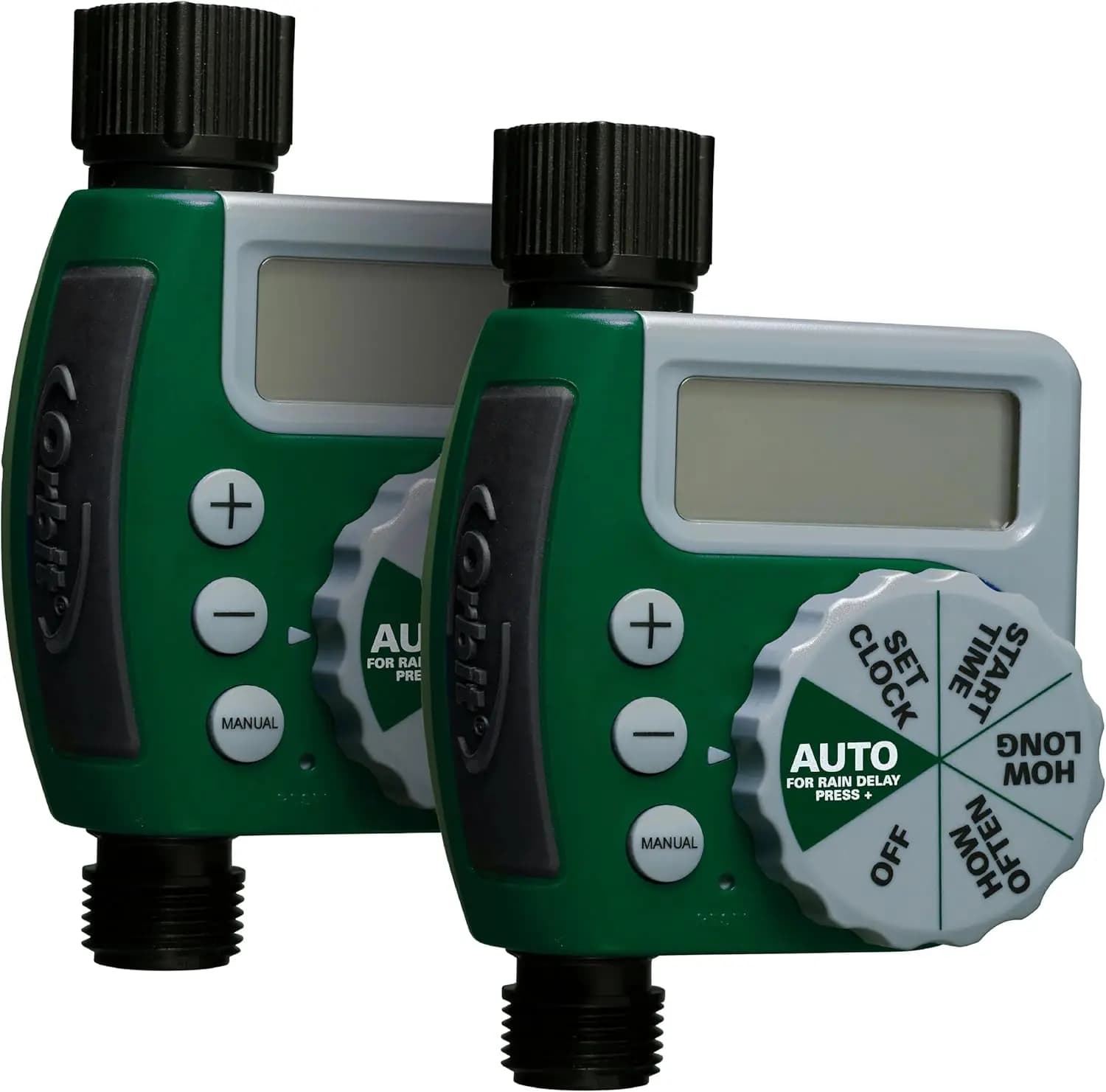 Timer Digitale Programmabile per Irrigazione, Set da 2 per un'Irrigazione Efficiente del Giardino