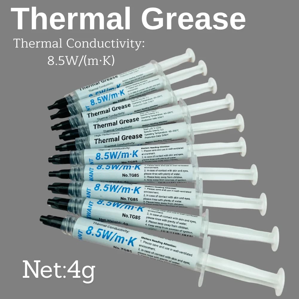 8,5 w/(m·k) Pasta Termica Composto di Conduzione del Calore Grasso Siliconico Per Computer PC Laptop CPU GPU Scheda Video Chip 4g
