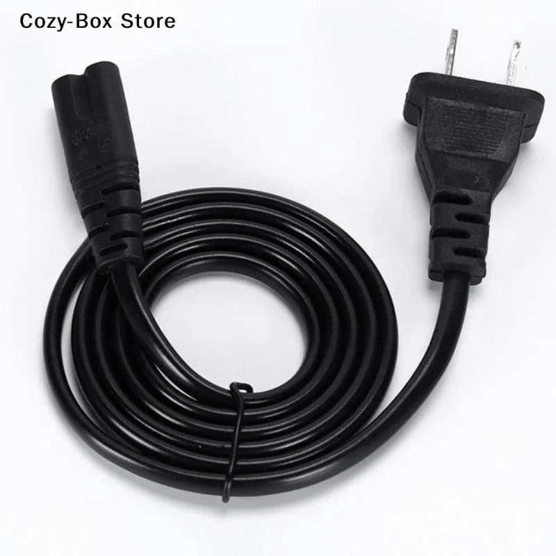 [ZY]2pin US Plug Power Cable 8 Compatible Devices 2 Prong Electrical Cord For Laptop Charger TV Radio Speaker[ZY]