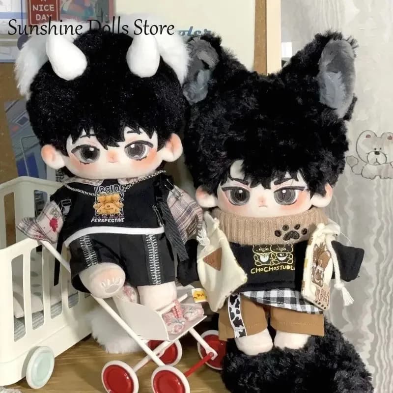 NewOmniscient Reader's Viewpoint Jin Doksi Carino 20 cm Peluche Corpo della bambola Anime Cosplay Vestire Vestiti Figure Peluche Regalo di Natale20