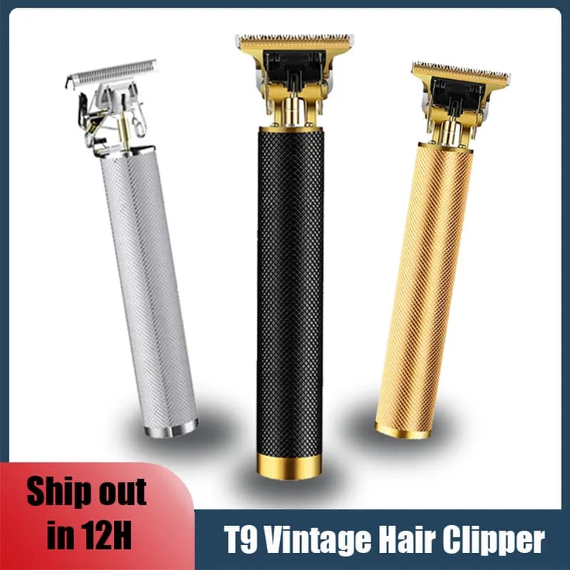 Electric Haircuts Vintage Haircut T9 Rechargeable Haircut Man Razor Trimmer for Professional Men's Barber New Hot Sale