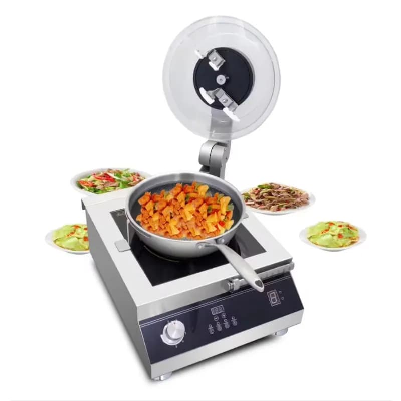 Intelligent electric cooker for dining machine - High energy efficiency kitchen appliance for professional use