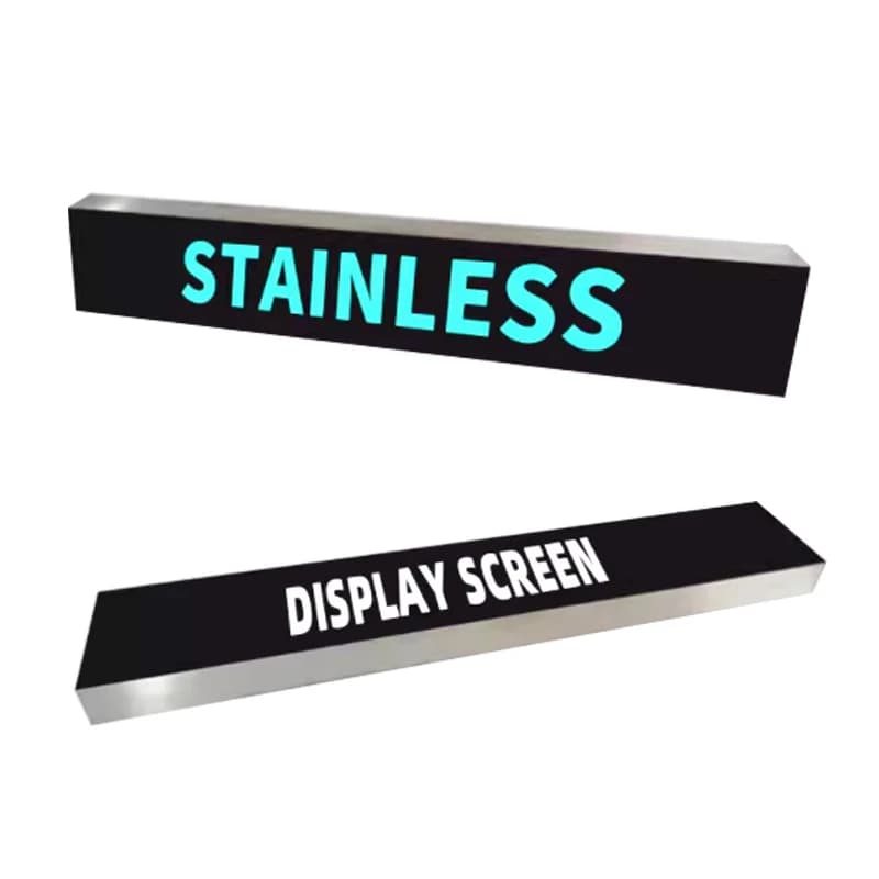 Honghao Strip Screen P1.86 LED Display Digital advertising signs for interior and exterior