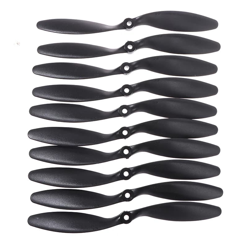 10 pz/lotto 8060 eliche in fibra di vetro e puntelli in Nylon per aereo RC Quadcopter perfette 8x6 RC eliche per aeroplani