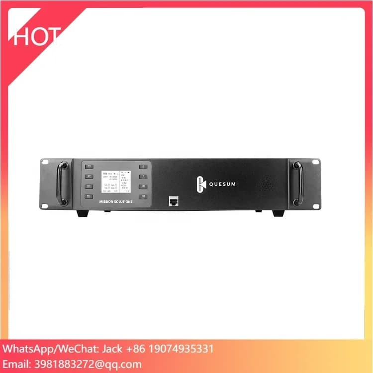 Ripetitore di Rete Ad-hoc Analogico DMR PoC VHF UHF Quansheng MD-R8900 25W, Tre Versioni Selezionabili: WiFi, GSM, IP