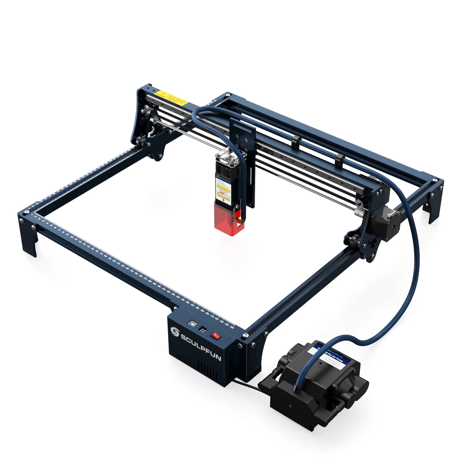 Laser Engraver SCULPFUN S30 PRO Automatic integrated air service system Working area 410x400mm Laser engraving machine 10 W