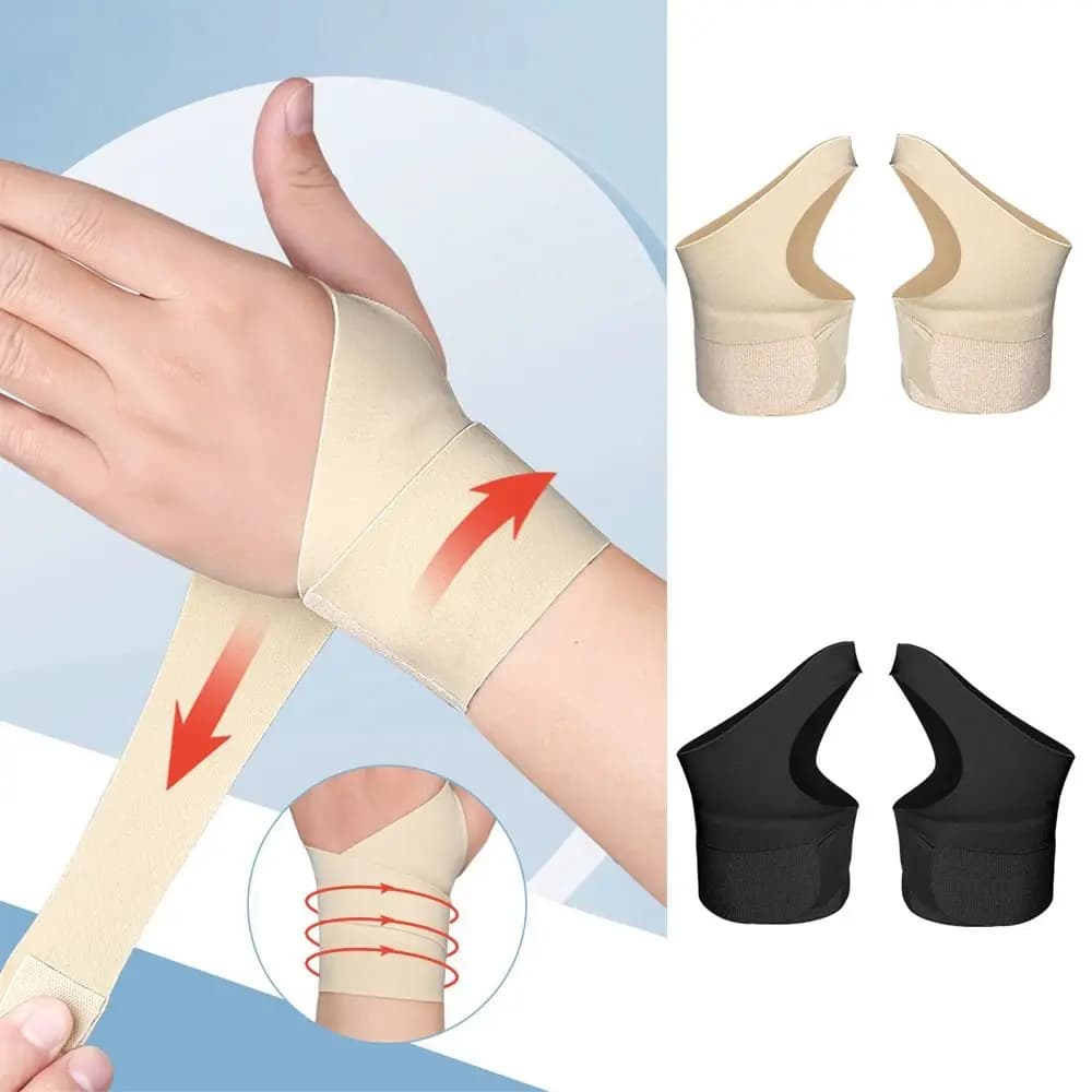 Brace Carpal Tunnel cintura da polso avvolge protezioni per le mani artrite supporto per il polso fasciatura per il polso tutore per il polso braccialetto sportivo